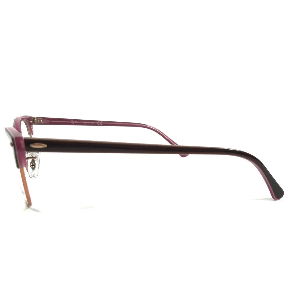 Ray-Ban Eyeglasses Frames RB5154 5886 Brown Purple Rose Gold Square 51-21-145